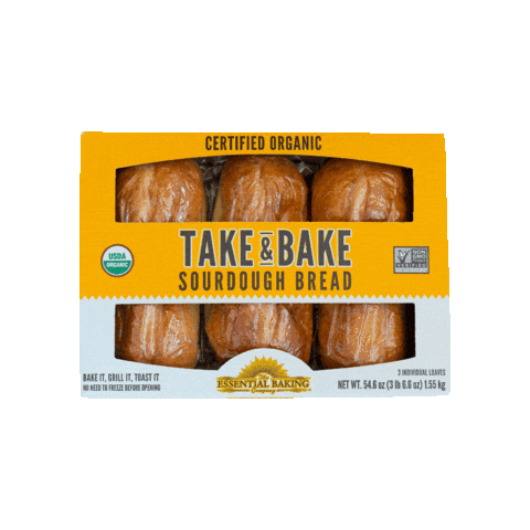 Non Gmo Bread Sticker by The Essential Baking Company