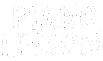 Piano Lesson Sticker by Joy Morin