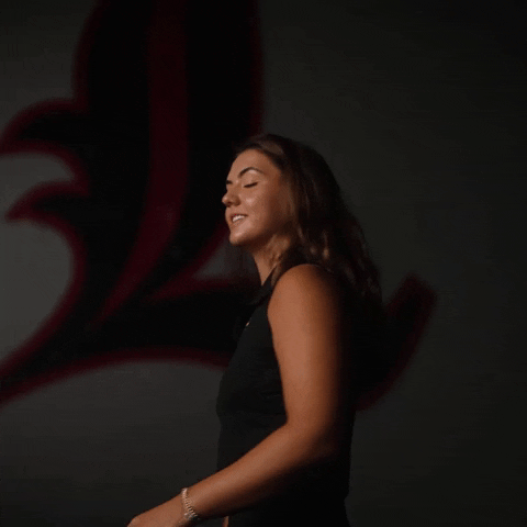 Arms Crossed Haines GIF by Louisville Cardinals