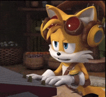 Tails Sticks GIF
