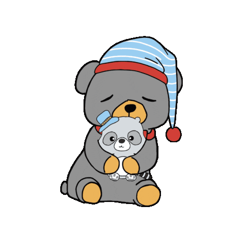 Sleepy Good Night Sticker