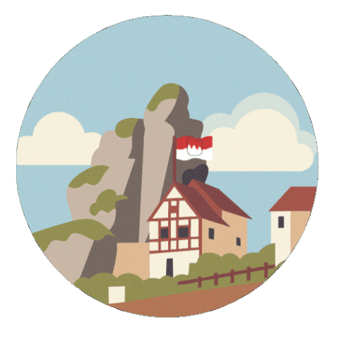 Franken Sticker by VGN Freizeit