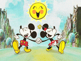 mickey mouse love GIF