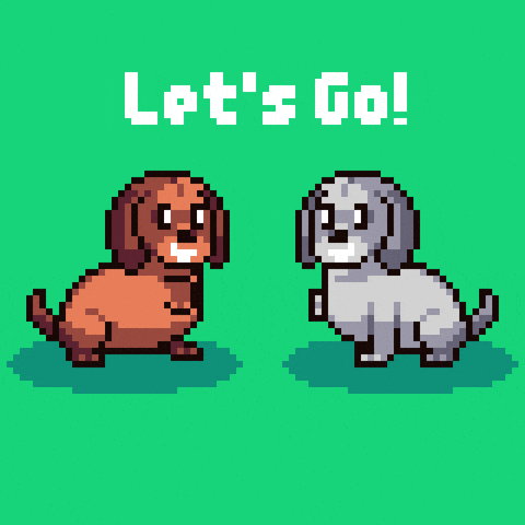 Lets Go Win GIF by Abstract HotDogs