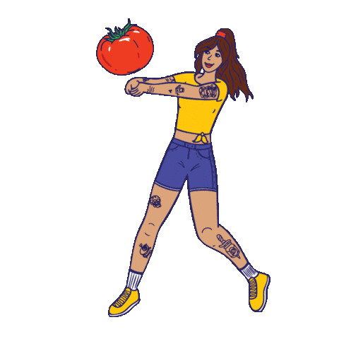 Volleyball Tomato Sticker by Duke's Mayonnaise