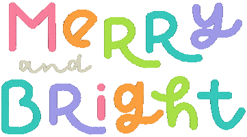 Christmas Merryandbright Sticker