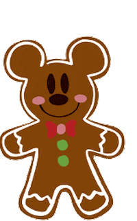 Gingerbread Man Christmas Sticker by Pins Break the Internet