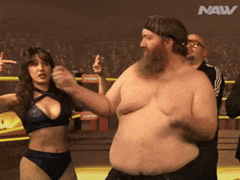 Make It Rain Dance GIF by Nearly Average Wrestling