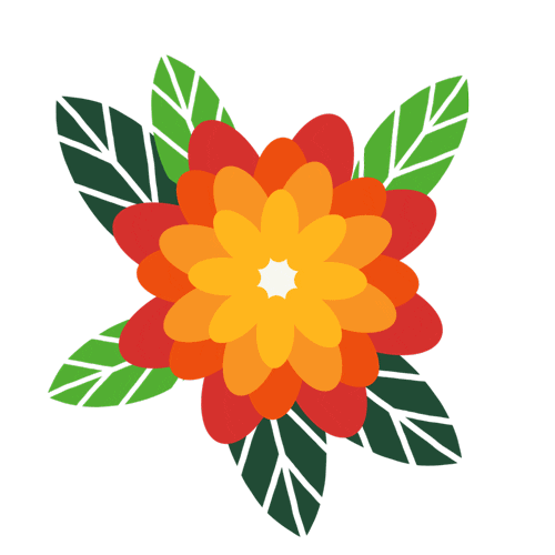 Flower Hamburg Sticker by AHOI Events