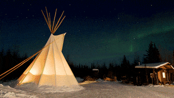 Northern Lights Sky GIF by Travel Manitoba