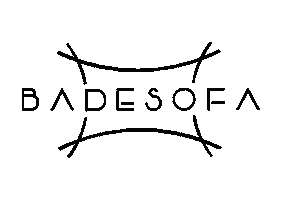 BADESOFA Sticker