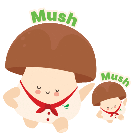 Happy Food Sticker by MushMush