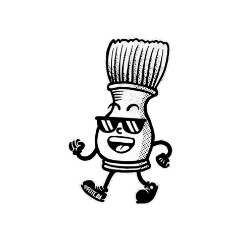Feite Sticker by Bilbo