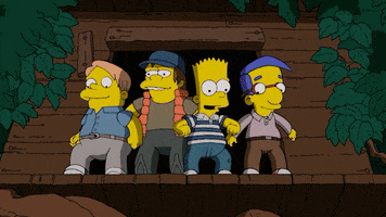 Jumping The Simpsons GIF by FOX TV