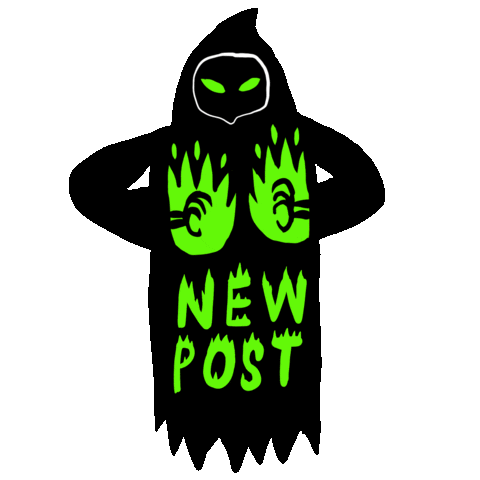 New Post Wizard Sticker by Darién Sánchez