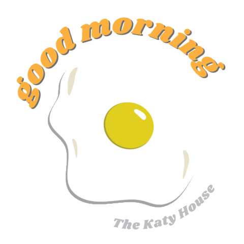 Good Morning Breakfast Sticker by The Katy House