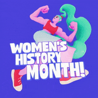 Woman Womens History Month GIF