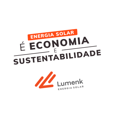 Lumenk Energia Solar Sticker