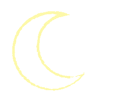 Moon And Stars Sticker