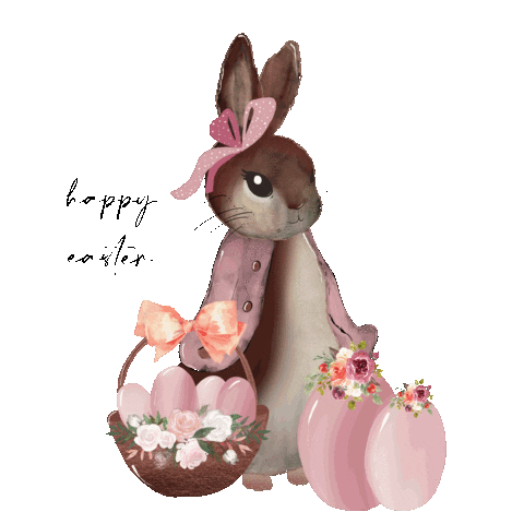 Bunny Easter Sticker