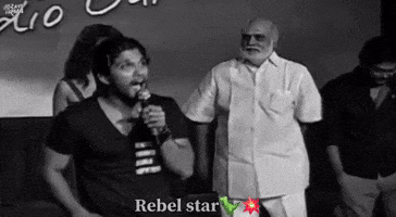 Allu Arjun Rebelstar GIF