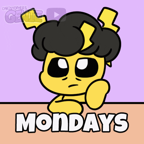 Working Monday Morning GIF by Christophers Genie