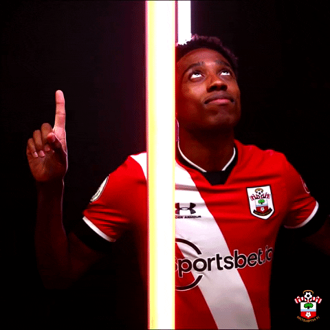 Pointing Upwards Kyle Walker Peters GIF by Southampton FC