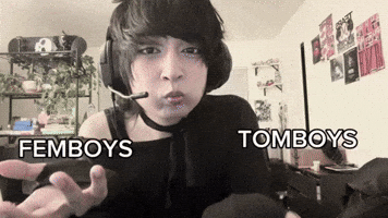 Femboy Tomboy GIF