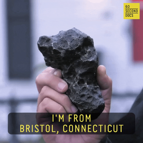 Connecticut Meteorite GIF by 60 Second Docs