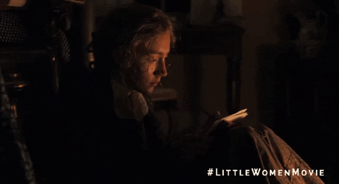 Saoirse Ronan Writing GIF by LittleWomen - Find & Share on GIPHY