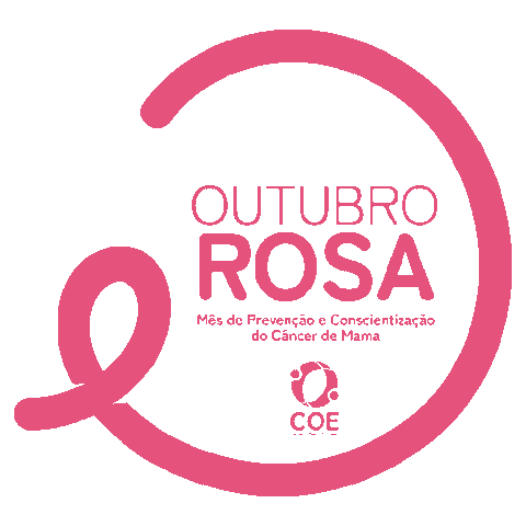 Outubro Rosa Cancer De Mama Sticker by COE