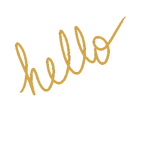 Bonjour Hello Sticker