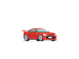 gold motors GIF
