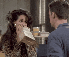 Hyperventilating Season 3 Gif By Friends Find Share On Giphy