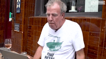 Jeremy Clarkson Shut Up GIF by DriveTribe