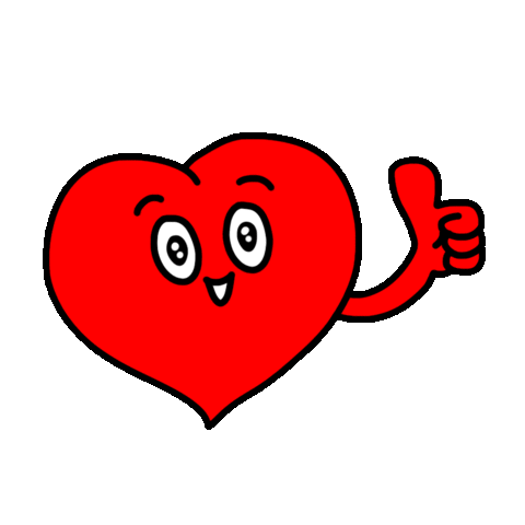 Heart Yes Sticker by ICHIGEN
