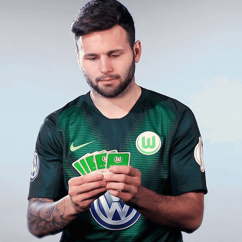 Renato Steffen Reaction GIF by VfL Wolfsburg