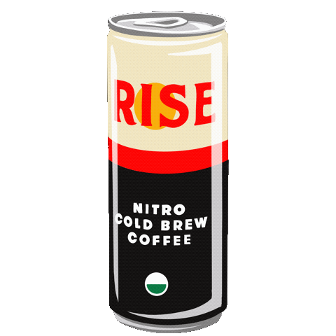 Caffeine Nitro Sticker by RISE Brewing Co.