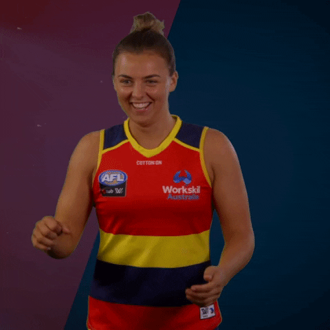 Laugh Clap GIF by Adelaide Crows