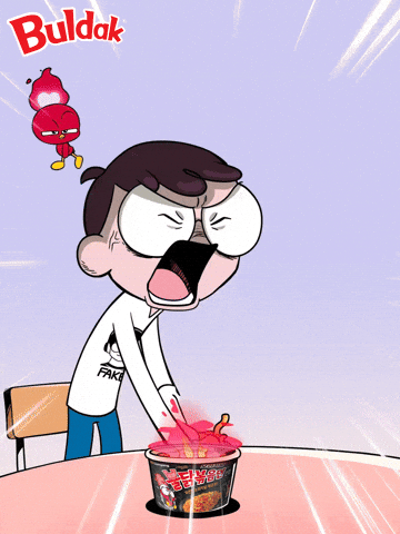 Hot Sauce Eating GIF