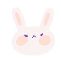 Bunny What Sticker