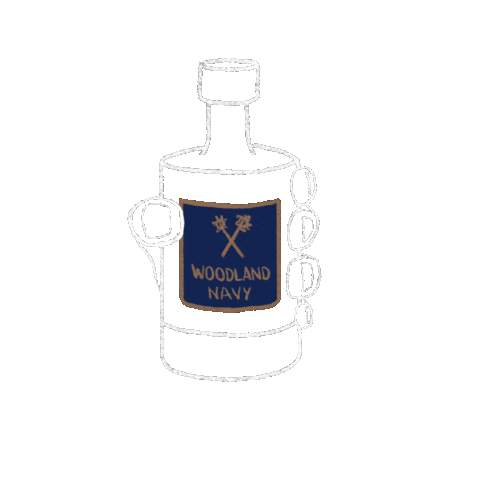 Woodland Dry Gin Sticker