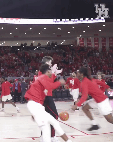 university of houston jump GIF by Coogfans