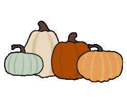 Fall Pumpkin Sticker