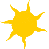 Sun Tanning Sticker by megaSunbyKBL