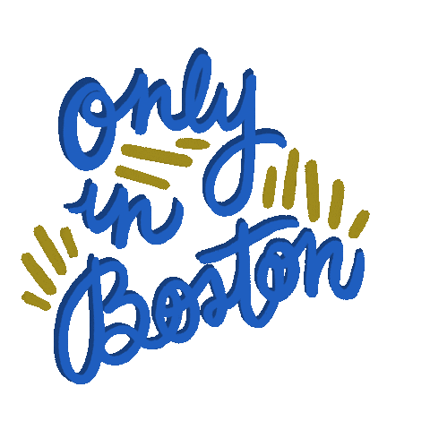 Only In Boston Sticker