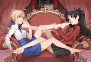 Fate Stay Night Feet GIF