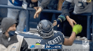High Five Seattle Seahawks GIF by NFL