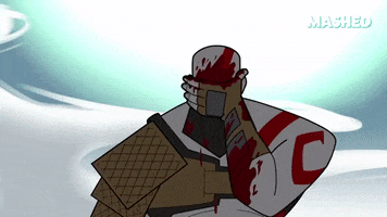 God Of War Animation GIF by Mashed