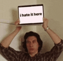 Get Me Out Of Here Ugh GIF